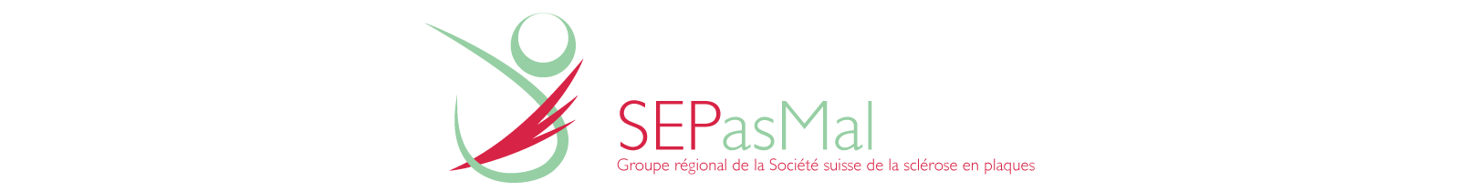 Logo SEPasMal | Groupe régional de la Société suisse de la sclérose en plaques | Nyon et région